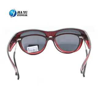 Round Fit over Filter Computer Glasses Blue Light Blocking Eye Protection Polarized Fit Over Glasses